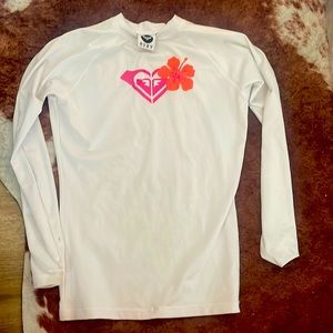 Roxy Rash guard, Juniors size 8, SPF / UPF protection